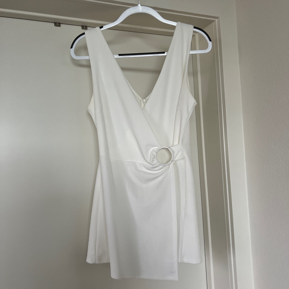 Trendy White Romper